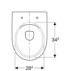 Geberit Selnova - Staande Toiletpot, 490x352 Mm, Rimfree, Wit 500.480.01.1 -Duravit winkel af47a150868d7ba145dad858