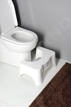 Sapho Toebehoren - Stoel Voor WC, Wit ST002 -Duravit winkel b3a8117f9d1fe2d96613e028
