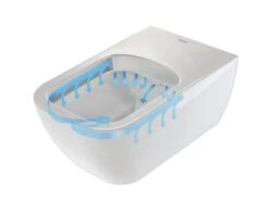 Duravit Viu - Wandtoilet, Rimless, Met HygieneGlaze, Alpine Wit 2511092000 -Duravit winkel c03c577d05223253fcf4cb46