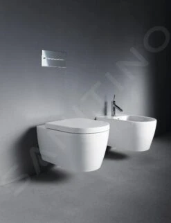 Duravit ME By Starck - Hangend Toilet, Rimless, Wit/mat Wit 2529092600 -Duravit winkel c1917f4243a0cefc58d0fda1