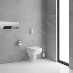 Grohe Solido - Toiletset Met Hangend Toilet + Softclose Wc Bril, Rimless, Even Bedieningspaneel, Chroom 39552000 -Duravit winkel cae54a183b3a0dbebabe8ca2