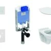 Ideal Standard ProSys - Toiletset - Inbouwreservoir, Closet Alpha Met WC-zitting, Oleas M2 Bedieningsplaat, SoftClose, Chroom ProSys80M SP111 -Duravit winkel ccf0afa7f88630ad0f386824