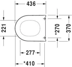 Duravit Darling New - Closetzitting, Wit 0069810000 -Duravit winkel cf07dcc31b5d57fa17918d88