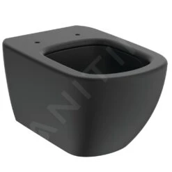 Ideal Standard Tesi - Hangend Toilet, Aquablade, Zwart T0079V3