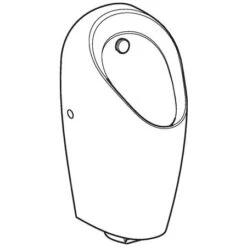 Geberit Urinoirs - Urinoir Selva Met Geïntegreerde Besturing, Generatorvoeding, Wit 116.084.00.1 -Duravit winkel d8665968f95baf51dd5045cb