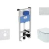 Ideal Standard ProSys - Toiletset- Inbouwreservoir, Closet, WC-zitting Connect Air, Oleas M1 Bedieningsplaat, Aquablade, SoftClose, Mat Chroom ProSys120M SP23 -Duravit winkel de4d5a2f6c7365a2617645b1