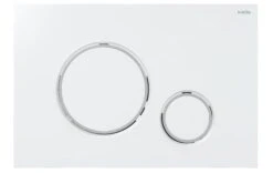 Kielle Genesis - Set Voorwandinstallatie, Toilet Met Toiletbril Softclose En Bedieningspaneel Gemini II, Wit/chroom 30505SZ17 -Duravit winkel df92afe5f09142d276a66ced 1