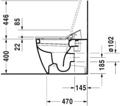 Duravit ME By Starck - Staande Toiletpot Voor SensoWash, Alpine Wit 2169590000 8 Duravit ME By Starck - Staande Toiletpot Voor SensoWash, Alpine Wit 2169590000 -Duravit winkel e2ed8e39761d926b2e8ea141