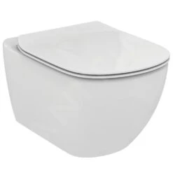Geberit Kombifix - Inbouwreservoir Voor Hangend Toilet Met SIGMA30 Bedieningsknop, Wit/glanzend Chroom + Ideal Standard Tesi - Hangend Toilet En Wc-bril, Aquablade, SoftClose 110.302.00.5 NU5 -Duravit winkel e53485344b3bd4e8af18a330 3
