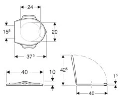 Geberit Bambini - Kinder Wc Bril Met Ondersteunende Functie, Softclose, Wit 573365000 6 Geberit Bambini - Kinder Wc Bril Met Ondersteunende Functie, Softclose, Wit 573365000 -Duravit winkel ea90cfb83eb7c6e894a30f95 3