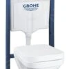 Grohe Solido - Toiletset Met Hangend Toilet + Softclose Wc Bril, Rimless, Even Bedieningspaneel, Chroom 39552000 -Duravit winkel f2faf023af54484e549ebe98