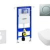 Geberit Duofix - Toiletset Met Sigma01 Bedieningsplaat, Mat Chroom + Villeroy Boch Hangend Toilet En Wc Bril, SoftClose, DirectFlush, CeramicPlus 111.355.00.5 NI3 -Duravit winkel f788c16d3516bf53ccc5d6fc