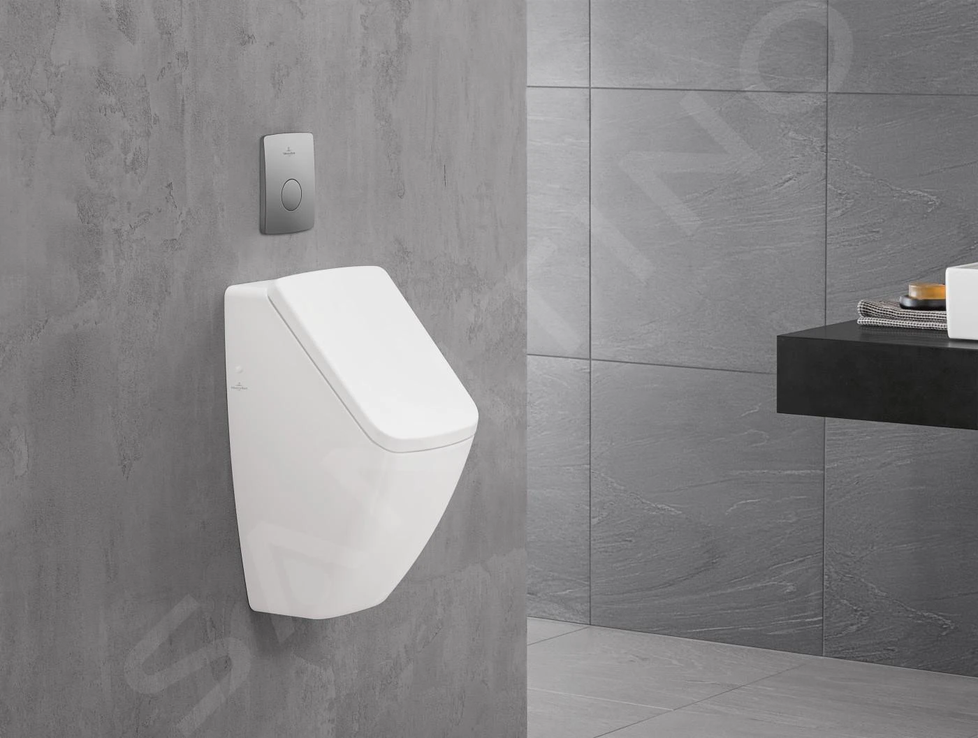 Villeroy & Boch Venticello - Afzuigurinoir Zonder Deksel, Met Verdekte Toevoer, DirectFlush, CeramicPlus, Stone White 5504R1RW 6 Villeroy & Boch Venticello - Afzuigurinoir Zonder Deksel, Met Verdekte Toevoer, DirectFlush, CeramicPlus, Stone White 5504R1RW - Afbeelding 4